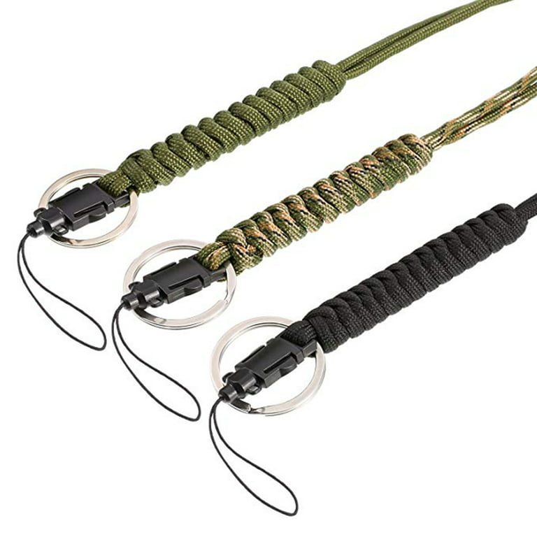STRING MAN paracord-customized oblique phone lanyard, backpack