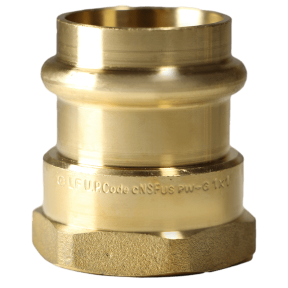 5 Pc 1 Inch Press x 1 Inch Female NPT Adapter, 202-2-4=5XX