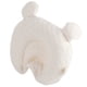 thumbnail image 1 of Almohada de látex para bebé que moldea la cabeza, almohada para dormir para bebé con funda lavable para bebés de 0 a 12 meses, patrón de oso blanco, 1 of 15
