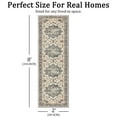 thumbnail image 2 of TECHVIDA 2'x8' Hallway Runner Rug Boho,Non Slip Machine Washable Rugs for Hallway Kitchen,Khaki, 2 of 10
