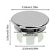 thumbnail image 3 of Billuyoard 6 piezas de anillos de cubierta de desbordamiento de fregadero de oficina en casa con filtro, tapa redonda para orificio de lavabo de Accesorios de baño Doble capa, 3 of 6
