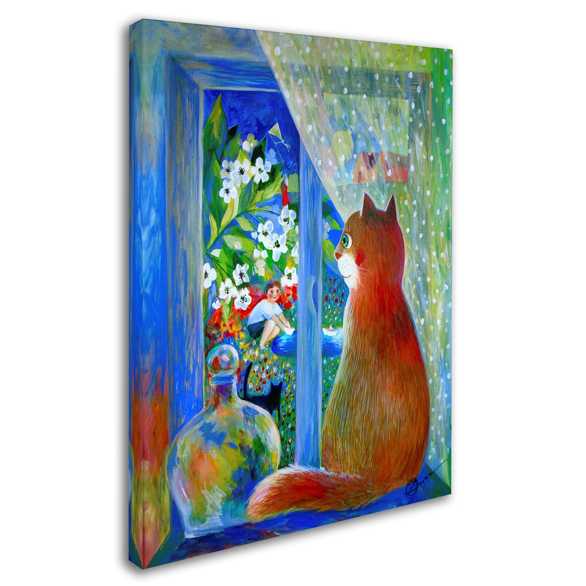 Trademark Fine Art 'After the Storm' Canvas Art by Oxana Ziaka