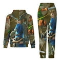 thumbnail image 2 of The Legend Of Zelda Unisex Hoodies And Sweatpants Set Sweatshirts Jogger Pants Hooded Hoody Tracksuits Set Suit Winter Daily Adult Sweatsuit 2 Pcs, 2 of 9