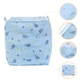 thumbnail image 3 of Unique Bargains 1 Pc Clothes Storage Foldable Storage Bags Blue 20*20*28in, 3 of 7