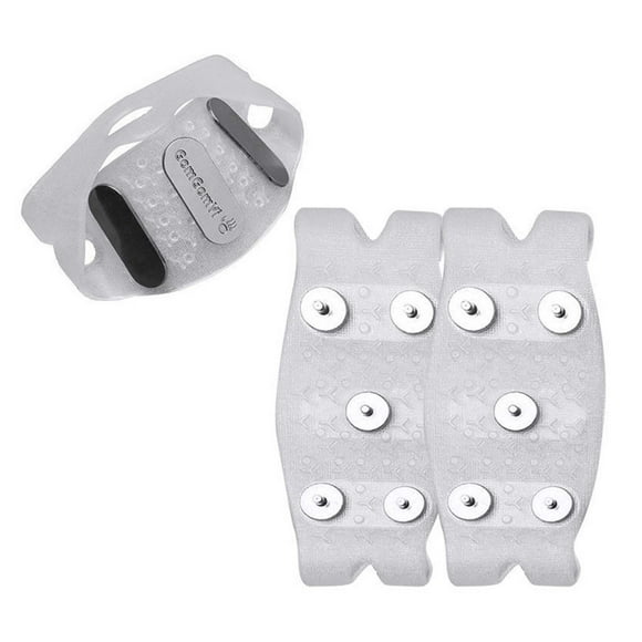 Winter Ice Cleats for Outdoor Footwear to Enhance Traction During Hiking and Climbing Activities for Seniors
