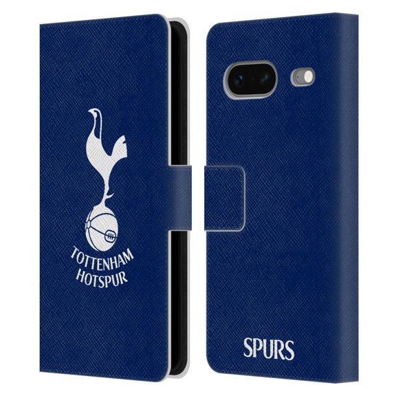 Head Case Designs Officially Licensed Tottenham Hotspur F.C. Badge Cockerel Leather Book Wallet Case Cover Compatible with Google Pixel 7