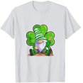 thumbnail image 3 of QIPOPIQ T-Shirts à Manches Courtes pour Femmes à Col Ras du Cou St. Patrick's Day T-Shirts Tunique à Col Rond T-Shirt Shamrock T-Shirt Vert T-Shirts St Patricks Day T-Shirts Élastiques Confortables Unis T-Shirts des Fêtes T-Shirts Graphiques Aubaines, 3 of 3