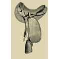 thumbnail image 2 of Vision Studio 17x24 White Modern Wood Framed Museum Art Print Titled - Antique Saddle I, 2 of 4