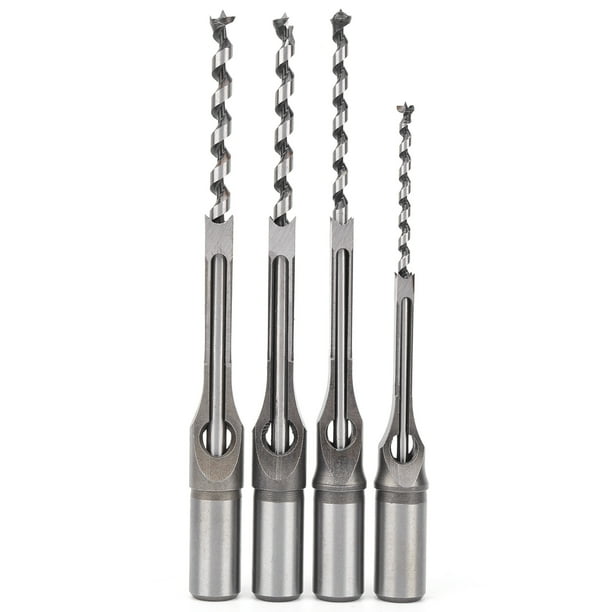 Brocas Para Agujeros Cuadrados Para Carpintería, Brocas Para Agujeros Cuadrados, Accesorios De Juego De Brocas De 6-10 Mm, 4 Piezas/juego Para Máquinas De Espiga Cuadrada, Brocas ANGGREK Herramientas