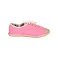 thumbnail image 2 of New Women Qupid Mermosa-05B Fabric Cap Toe Espadrille Lace Up Ballet Flat, 2 of 5