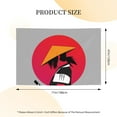 thumbnail image 5 of DouZhe Anime Samurai Manga Character Sign Banner, Cartoon Hanging Banners Backdrop Festive Party Decor for Indoor Outdoor, 47 x 71 Inches, 5 of 7
