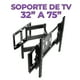thumbnail image 2 of Soporte para TV Ele-Gate Pantalla de 32 a 75 pulgadas brazo articulado Reforzado giratorio, 2 of 5