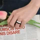 thumbnail image 2 of Anillo de bodas de silicona para mujer, alianzas de boda de caucho trenzado apilable fino, no tóxico, seguro para la piel, 8 unidades JAMW Sencillez, 2 of 5