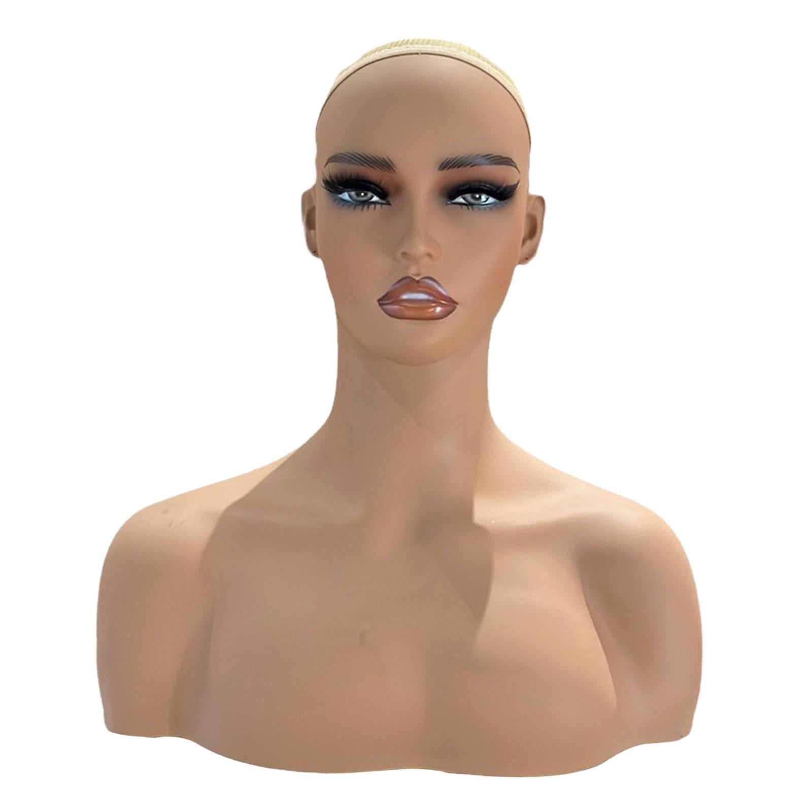 Gazechimp Mannequin Head Professional Multipurpose Holder for Jewelry Earrings