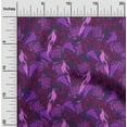 thumbnail image 2 of oneOone Cotton Poplin Plum Fabric Tropical & Bird Sewing Fabric By The Yard Printed Diy Clothing Sewing Supplies 42 Inch Wide, 2 of 5