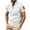 White, variant on HVOBTTY Men's Summer T Shirt Casual Shirt Solid Color Linen Like Short Sleeve Collared Breathable Daily Wear Top with Pocket Navy, XXL