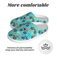 thumbnail image 6 of Lsque Cartoon Monster Truck Pattern Womens Comfort Cotton on Scuff With Memory Foam and Anti-skid Sole Slipper-39/40, 6 of 7
