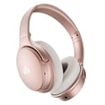 thumbnail image 1 of INFURTURE Rose Gold Active Noise Cancelling Headphones with Microphone Wireless Over Ear Bluetooth, Deep Bass, Memory Foam Ear Cups, Quick Charge 40H Playtime, for TV, Travel, Home Office, 1 of 5