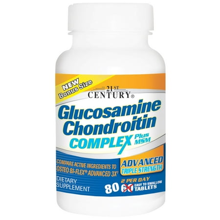 Glucosamine Chondroitin 60 Tablets - 21ST CENTURY