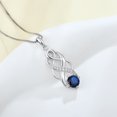 thumbnail image 2 of Lwsary Infinity Necklace for Women Sterling Silver Celtic Knot Pendant Good Luck Polished Jewelry, 2 of 4