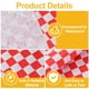 thumbnail image 3 of Uxcell 200 Pcs Hojas de Papel Encerado para Alimentos, Hojas de Papel de Envoltura de 7 x 7 Pulgadas, Rojo, 3 of 6