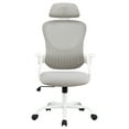 thumbnail image 6 of CONCETTA Office Computer Desk Chair, Ergonomic High-Back Mesh Chairs with Wheels and Adjustable Headrests, Gray, 6 of 6