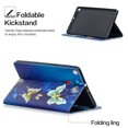 thumbnail image 4 of Galaxy Tab A 10.1 2019 Case SM-T510 T515, Allytech Premium PU Leather Slim Fit Folio Stand Soft TPU Back Cover for Samsung Galaxy Tab A 10.1 Inch 2019 Released, Butterfly, 4 of 7