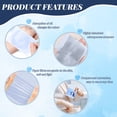 thumbnail image 4 of BOROLA 3-in-1 Ocean Fresh Oil Blotting Paper Set for Face 100 Sheets Absorbing Sheets with Portable Mirror & Adhesive Makeup Puff, Blotting Papers for Oily Skin, Design for Women(Sea Twilight Purple), 4 of 6