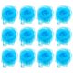 thumbnail image 1 of Uxcell 12 Piezas Bufandas de Danza 18" x 18" Bufandas de Malabarismo para Jugar Magia Música Azul Cielo, 1 of 6