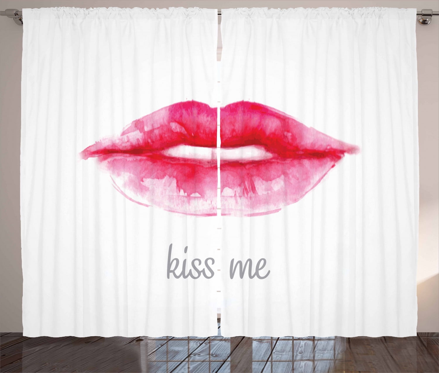 Watercolor Style Woman Lips