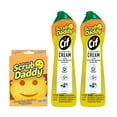 thumbnail image 1 of Scrub Daddy + 2x Cif All Purpose Cleaning Cream, Lemon - Multi Surface Household Cleaning Cream Scratch-Free Multipurpose Dish Sponge, 1 of 4