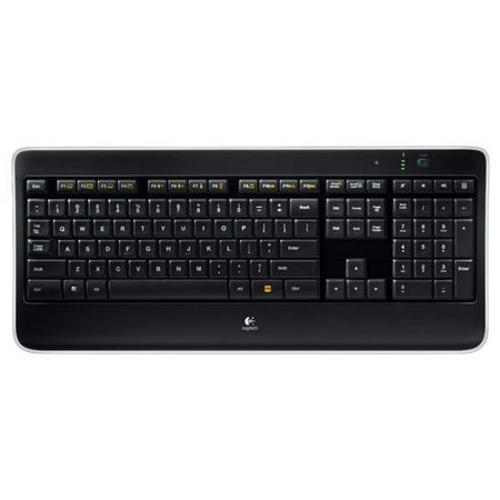 Logitech Wireless Illuminated Keyboard K800 - Keyboard - - wireless GHz - | Walmart Canada