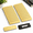 Gold-100, variant on 100 Pieces Blank Name Tag With Pin 1 X 3 Inch White