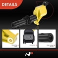 thumbnail image 5 of A-Premium Ignition Coil Pack (Yellow) FD508 Compatible with Ford F-150 F-250 F-350 Super Duty Explorer Expedition Lincoln Mercury 4.6L 5.4L, 5 of 8