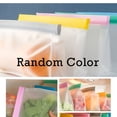 thumbnail image 3 of SUTENGDA 10 Pack Silicone Food Bag Fresh-Grocery Bag Reusable Sealed Bag Leakproof-Fruit and Vegetable Food Storage Bag Ziplock, 3 of 10
