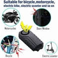 thumbnail image 2 of Wireless Motorcycle Bike Alarm, Anti-Theft Security Motorcycle Bike Alarm with Remote Control Waterproof Vibration Alarm 113dB Super Loud Adjustable Sensitivity, 2 of 6