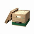 thumbnail image 2 of Bankers Box 12 Pack STOR/FILE Medium-Duty 100% Recycled File Storage Boxes, FastFold, Lift-Off Lid, Letter/Legal, 2 of 2
