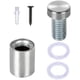 thumbnail image 2 of 50 Pack Sign Standoff Screws, Stainless Steel Standoff Screws Kit, Mounting Glass Hardware (1/2x 3/4 Inch), 2 of 5