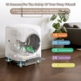 Automatic Litter Box, Self Cleaning Litter Box, 90L Large Capacity with ...