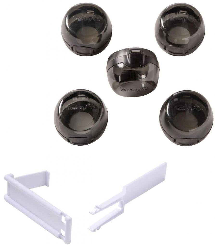 Safety 1st Oven Lock with Decor Stove Knob Covers