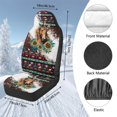 thumbnail image 7 of Uorisanigo Car Seat Covers 2pcs Horse Nation Aztec High Back Bucket Car Seat Cover for Front Seats Women Men Automotive Interior Protection Accessories, All Weather Protection, 7 of 7