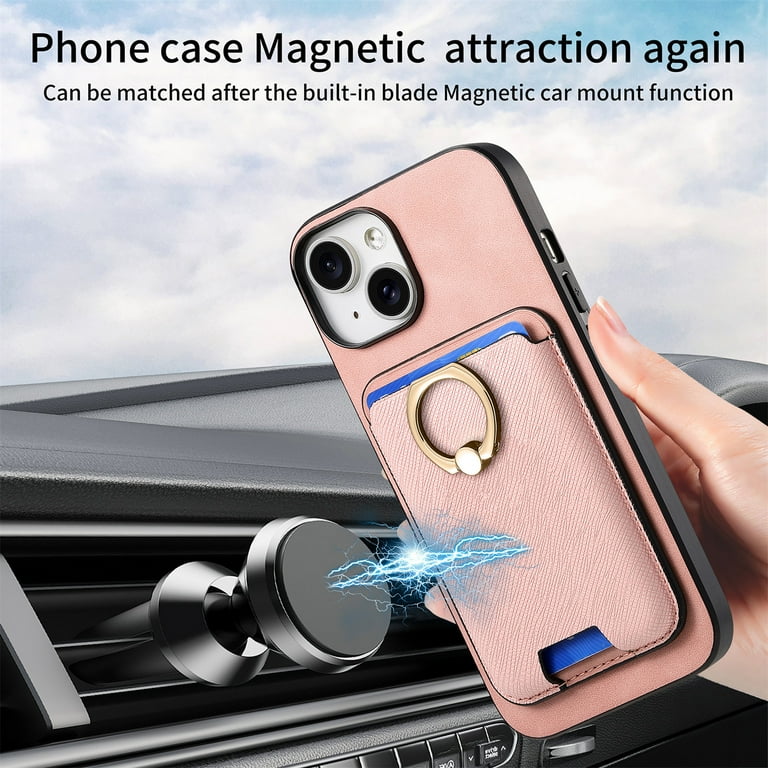 Wireless Charging Iphone 11 Case With Magnetic Card Holder Fun