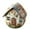 D, variant on Finished Embroidered Easter Eggs Decoration Handcrafted Festival Ornament for Home Decor Parent Child Activity(A)