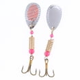 thumbnail image 4 of 5 Piezas de Señuelos de Pesca de Anzuelos Cebos Cucharas para Trucha de Salmón Bajo Agua Dulce 01, 4 of 8