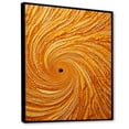 thumbnail image 2 of Designart "Orange Abstract Swirl Assemblage II" Abstract Framed Wall Art - Modern Orange Abstract Collages Hallway Framed Wall Art Decor, 2 of 6