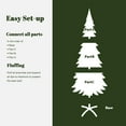 thumbnail image 4 of LuxenHome 6Ft Holiday Artificial Pampas Grass Tree in Green, 4 of 8
