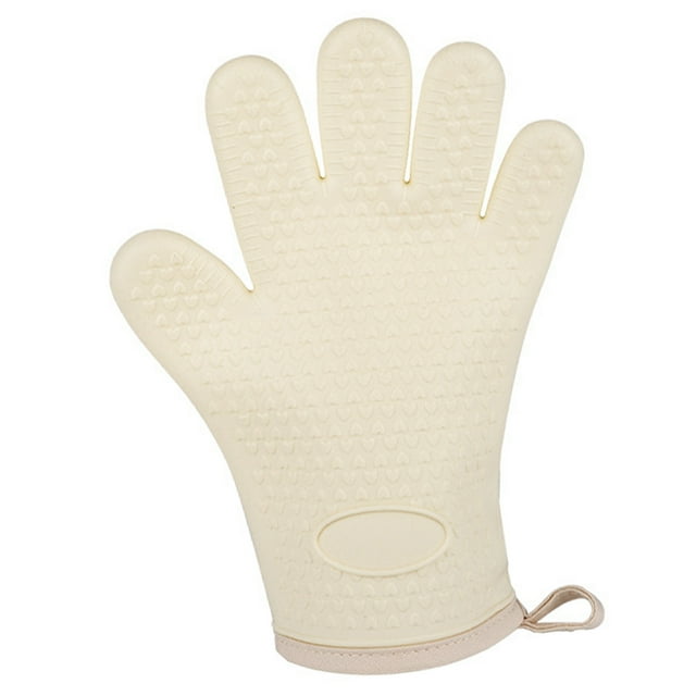 Guante De Cocina De Silicona, Material De Primera, Resistente Al Calor, Guantes Para Asar Multiusos De Larga Duración Para Horno Microondas, Tostadora