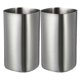 thumbnail image 5 of Shatterproof Metal Cups Stainless Steel Drinking Glasses For Home Use Outdoor Activities Restaurants 2Pcs Silver, 5 of 5