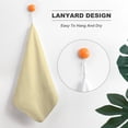 thumbnail image 5 of Vanilla Towels for Bathroom, Kitchen, Gym, Towels, Soft, Highly Absorbent, Hanging Towel with Hanging Eyelet, 5 of 8
