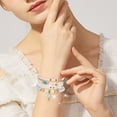 thumbnail image 4 of Miyuadkai Bracelets Bohemian Bracelets For Women 6 Sets Bracelets Multilayer Stack Colorful Beads Bracelet Adjustable Jewelry White One Size, 4 of 7